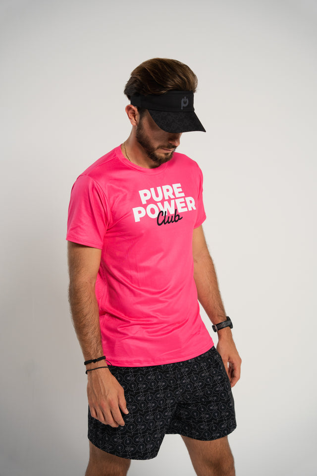 Comfort Men's "Purepower Club" T-Shirt Pink
