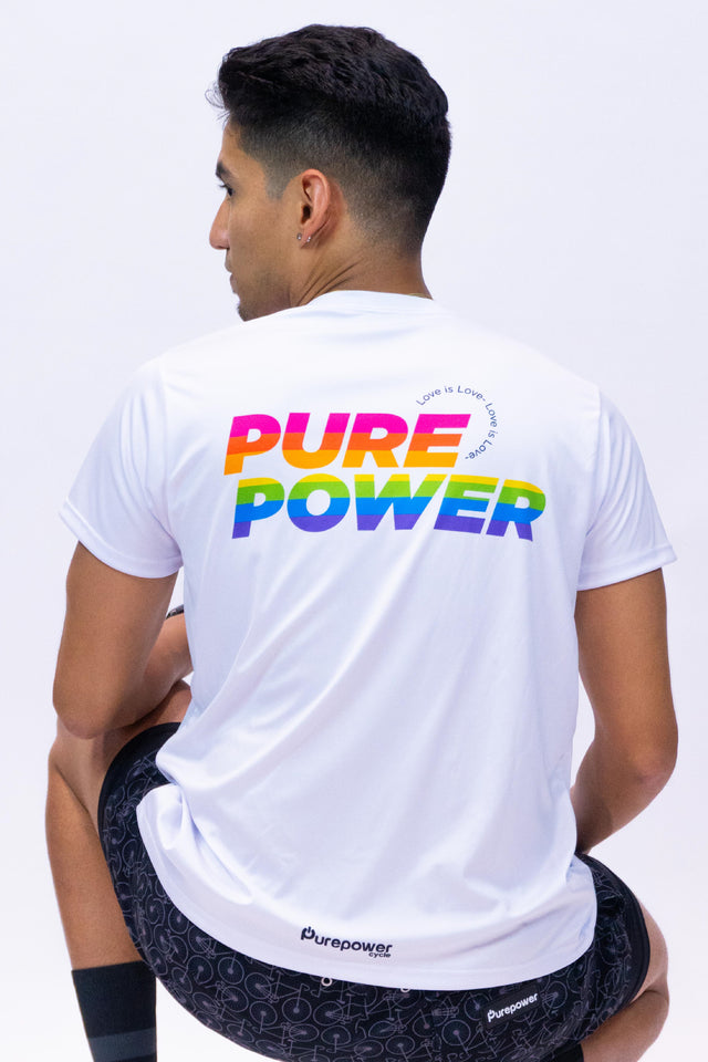PRIDE Sport T-Shirt White