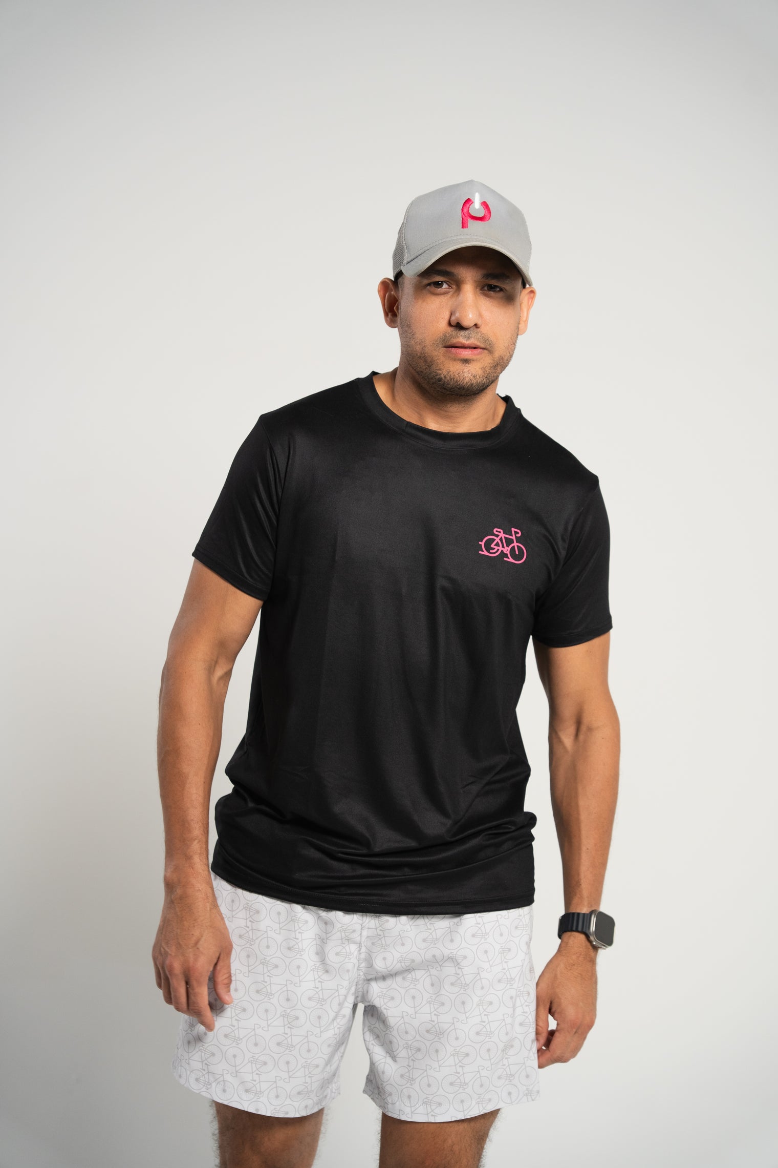 Comfort Men's "Great minds Ride a Bike" T-Shirt Black