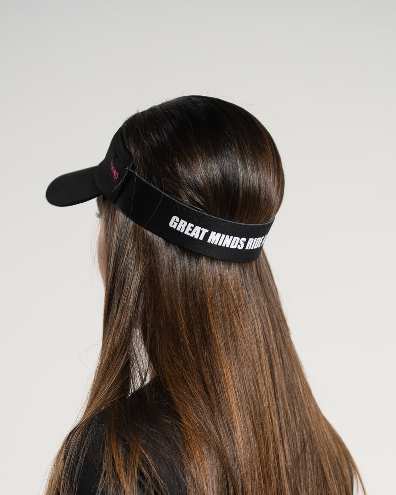 Purepower Black Visor "Logo Pink"