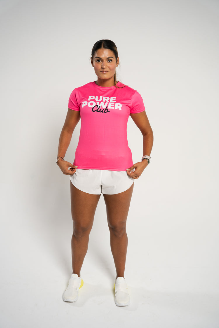 Comfort "Purepower Club" Women's T-Shirt Pink