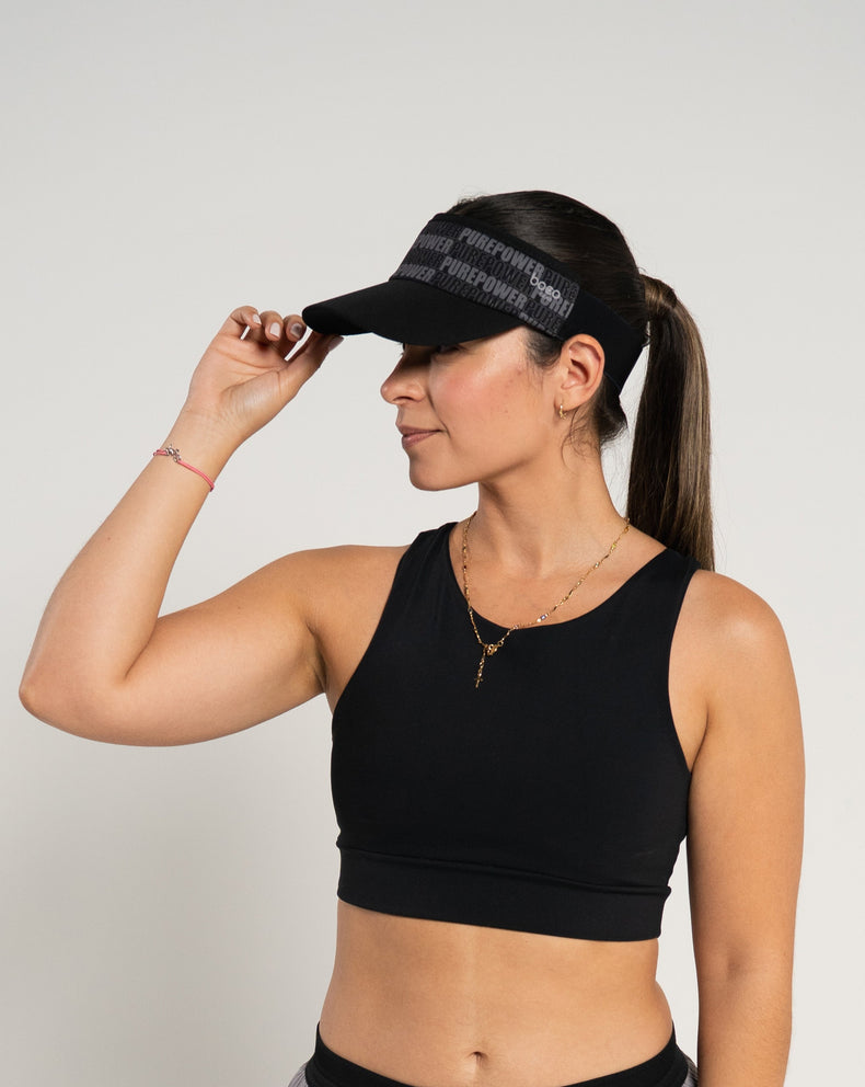 Purepower Black Visor "Purepower"