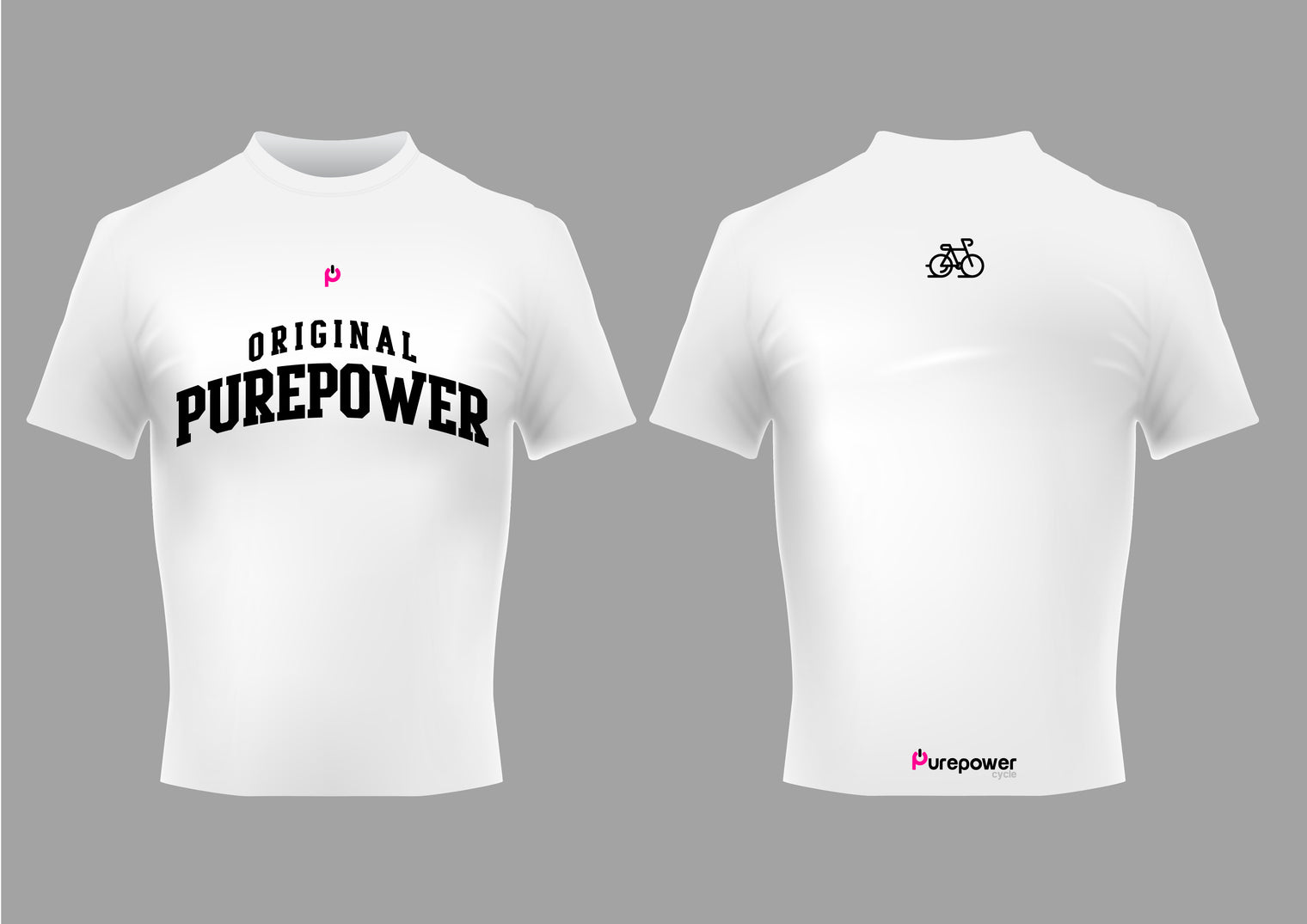 Comfort Men's "Original Purepower" T-Shirt White