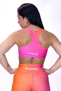 Impact Sports Bra Fade Sunset