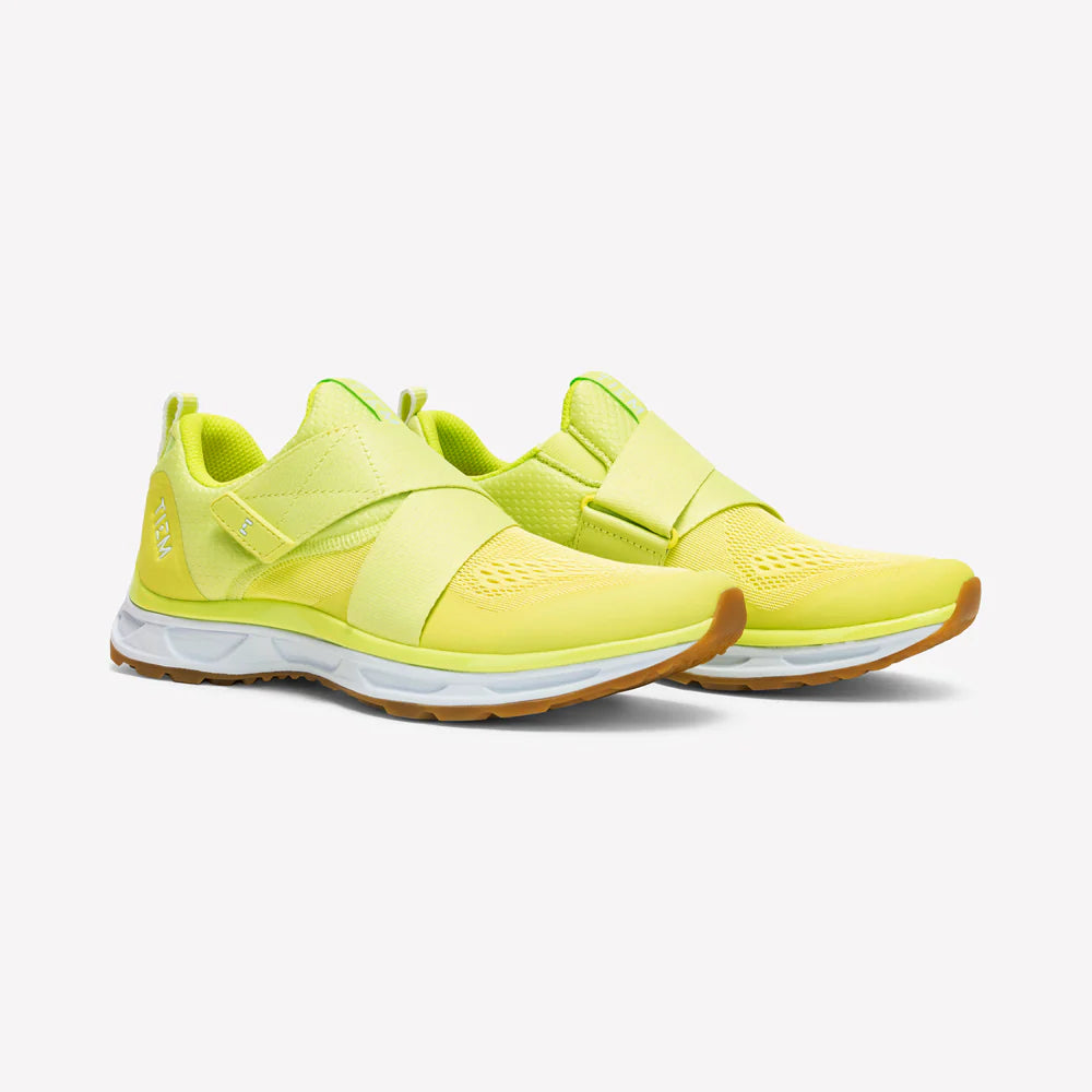 TIEM SLIPSTREAM - CITRON GLOW INDOOR AND OUTDOOR CYCLING SHOES