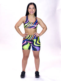 Impact Sports Bra Rainbow