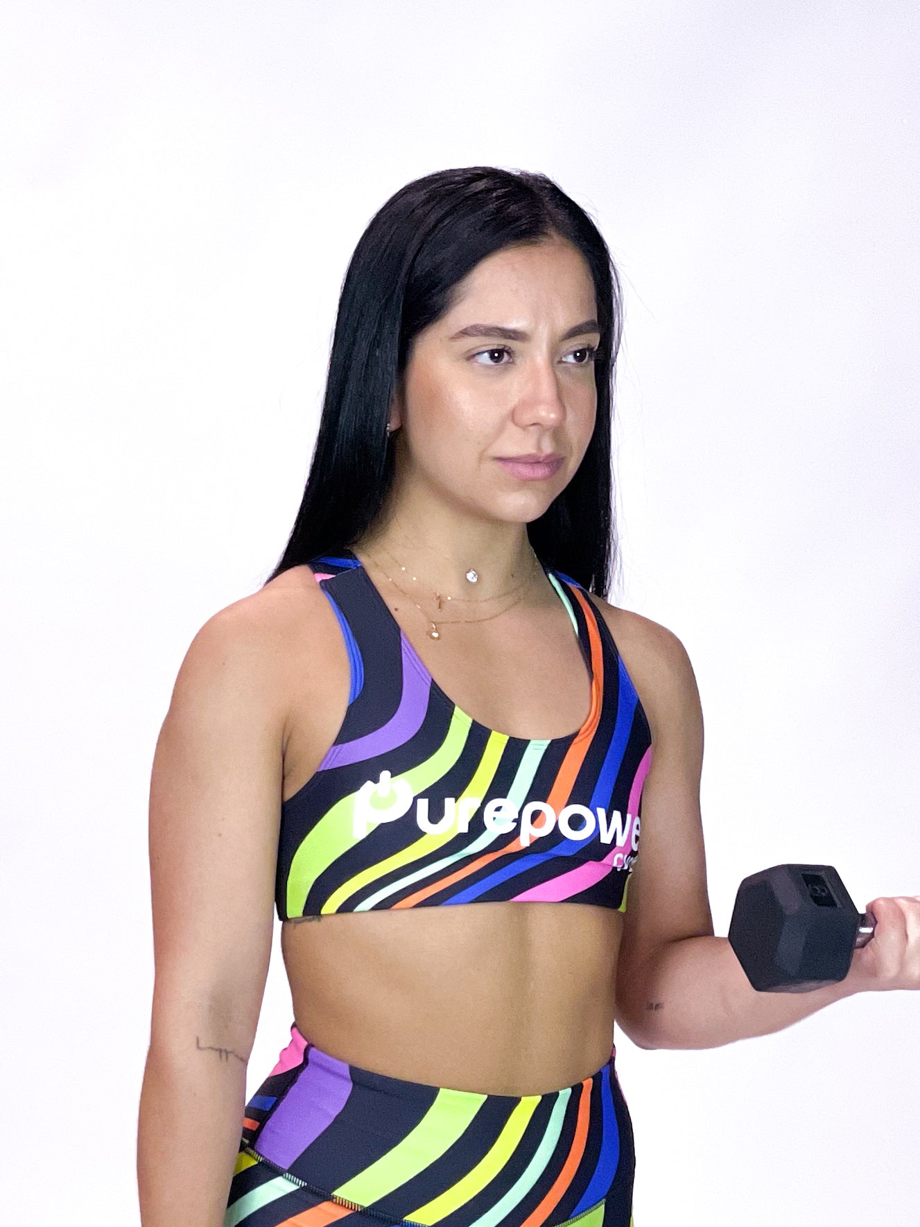 Impact Sports Bra Rainbow