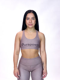 Impact Sports Bra Light Brown