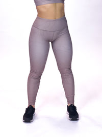 Performance High Waist Leggings Light Brown