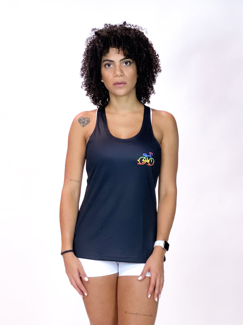 Purepower PRIDE Women's Tank Top Racerback - Black