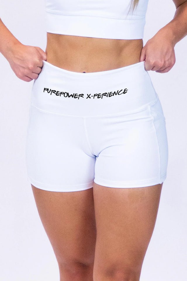 Comfort Short "Purepower X-perience" Mini Solid White