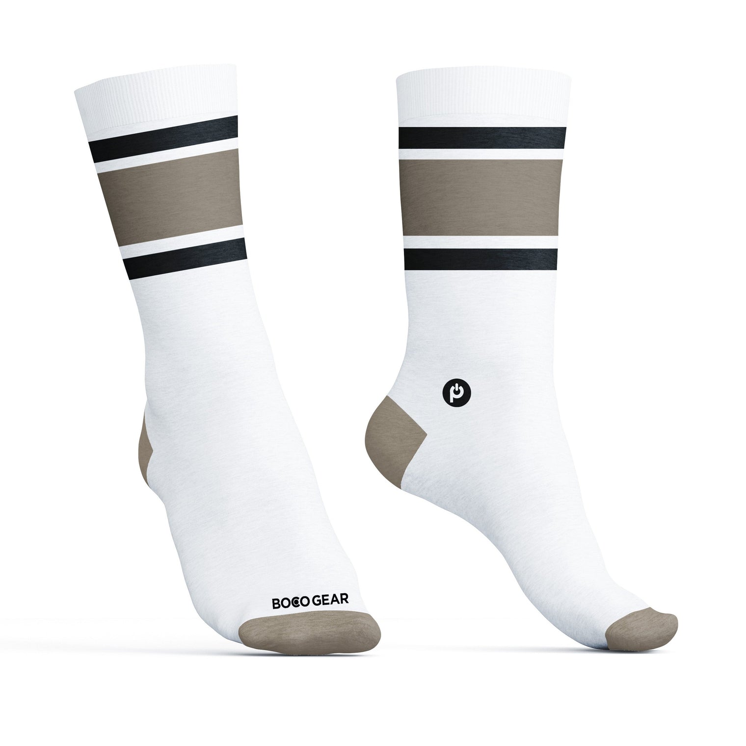 Crew Socks "White Stripe"