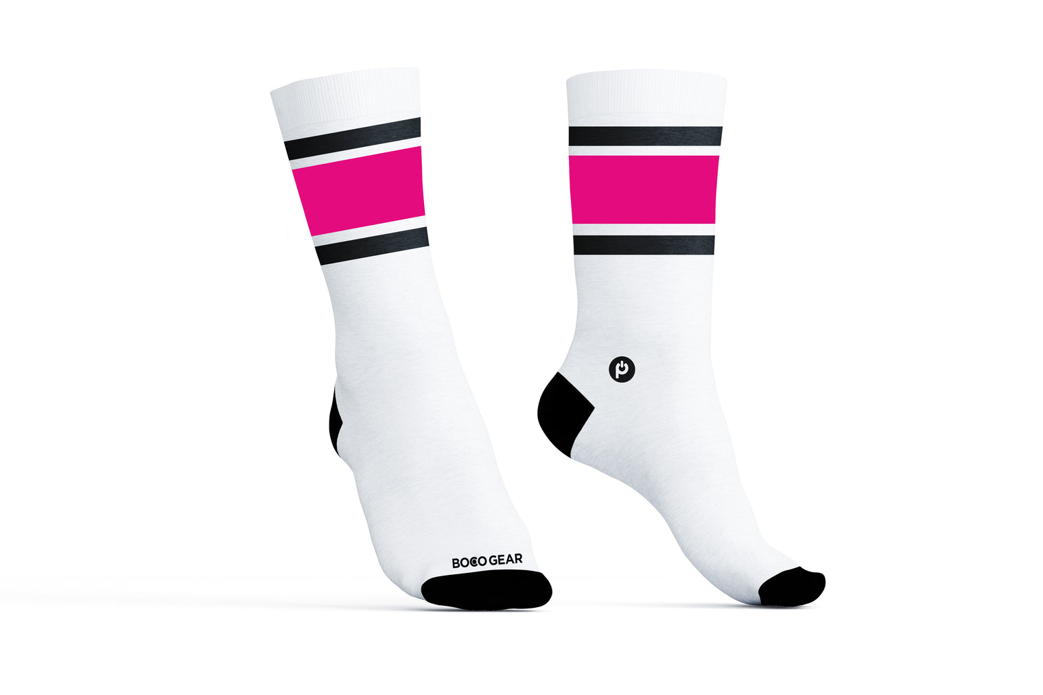 Crew Socks "Pink Stripe"