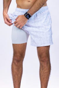 Men's BoardSport Short White