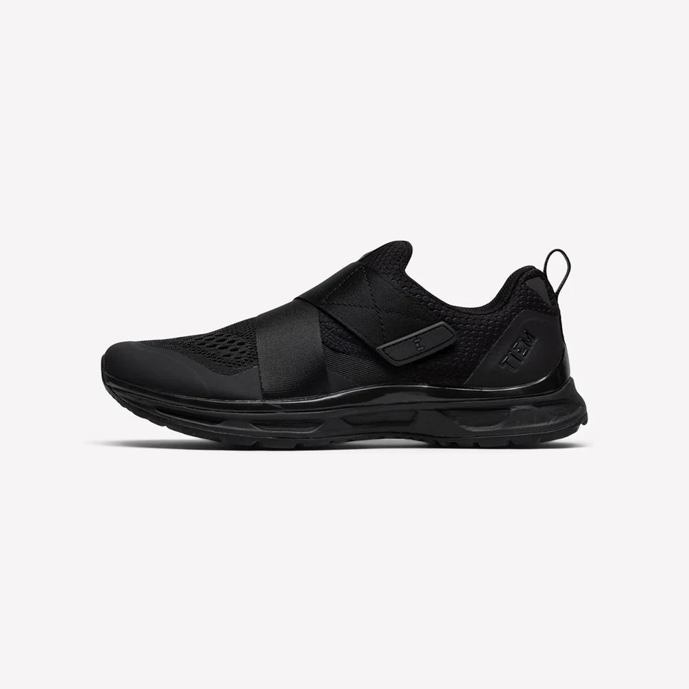 TIEM SLIPSTREAM - TRIPLE BLACK INDOOR AND OUTDOOR CYCLING SHOES