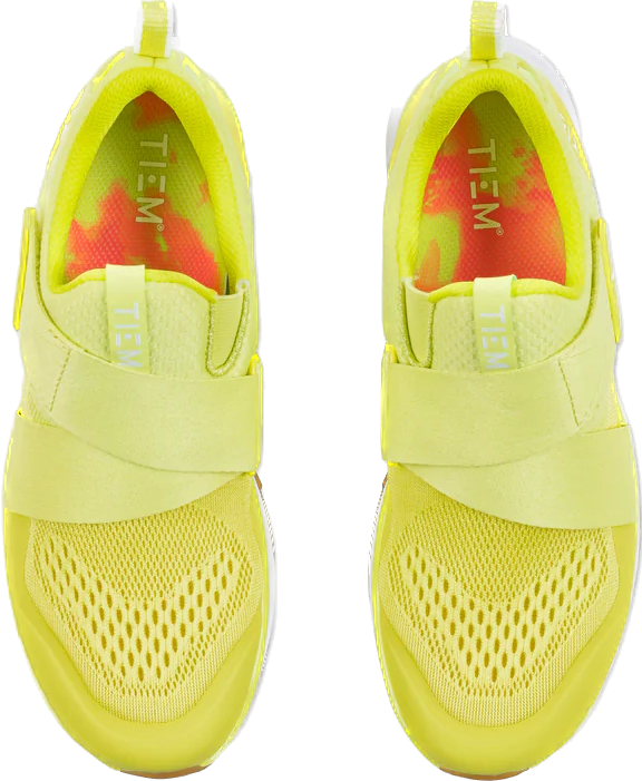 TIEM SLIPSTREAM - CITRON GLOW INDOOR AND OUTDOOR CYCLING SHOES