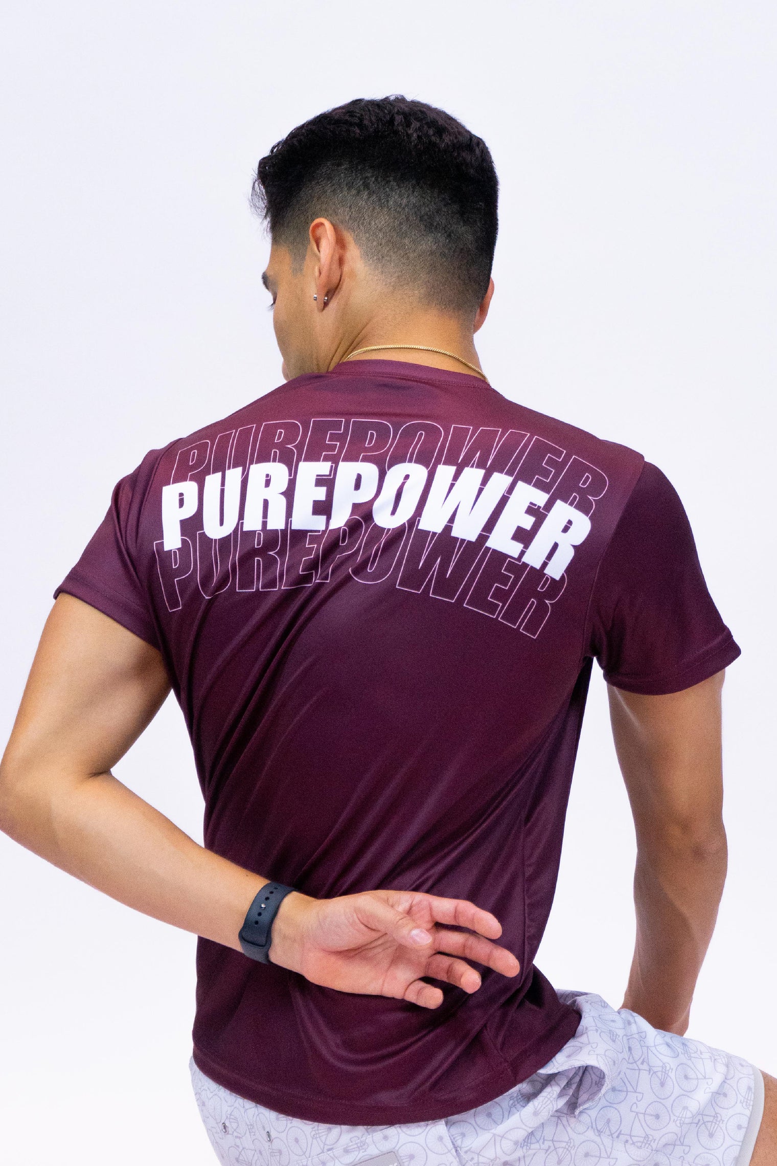 Purepower Men T-Shirt MERLOT