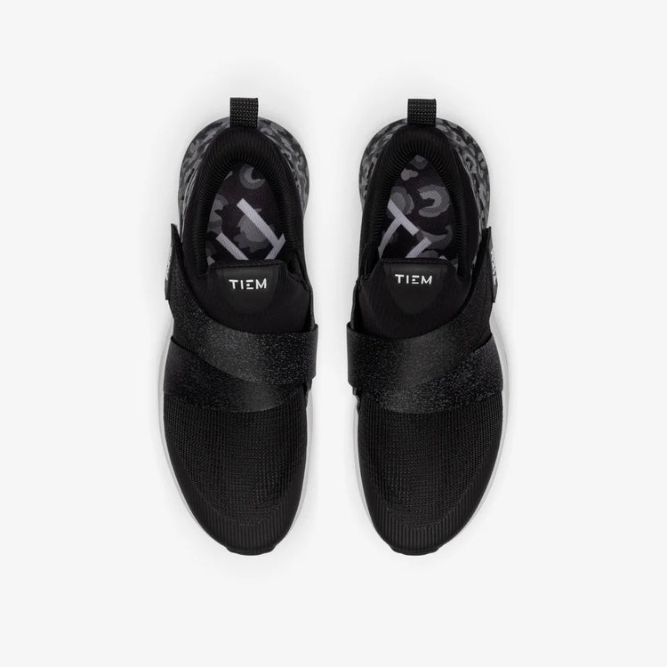 Tiem Lynx Cycling shoes - Black Leopard