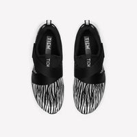 TIEM SLIPSTREAM - ZEBRA INDOOR AND OUTDOOR CYCLING SHOES