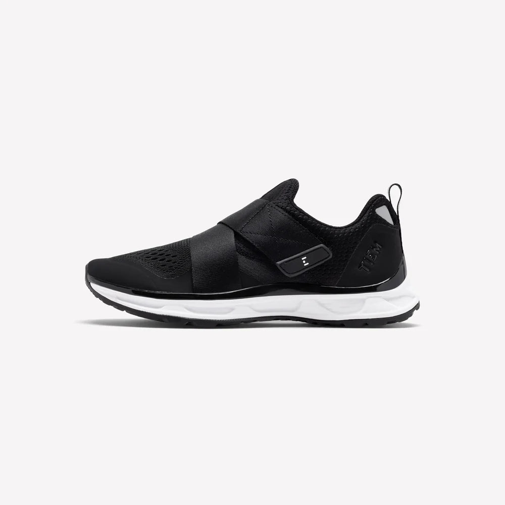 TIEM SLIPSTREAM - BLACK BLACK INDOOR AND OUTDOOR CYCLING SHOES