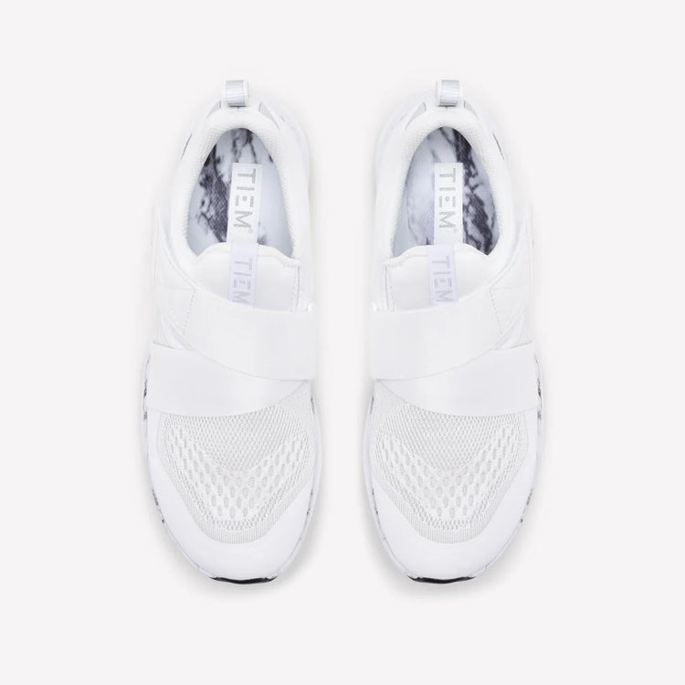 TIEM SLIPSTREAM - WHITE MARBLE INDOOR AND OUTDOOR CYCLING SHOES