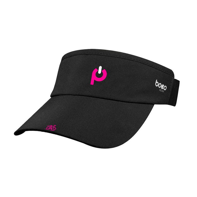 Purepower Black Visor "Logo Pink"