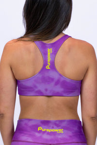 Impact Sports Bra Tie Dye Sangria