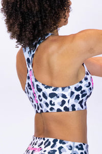 Impact Sports Bra Cheetah Gray