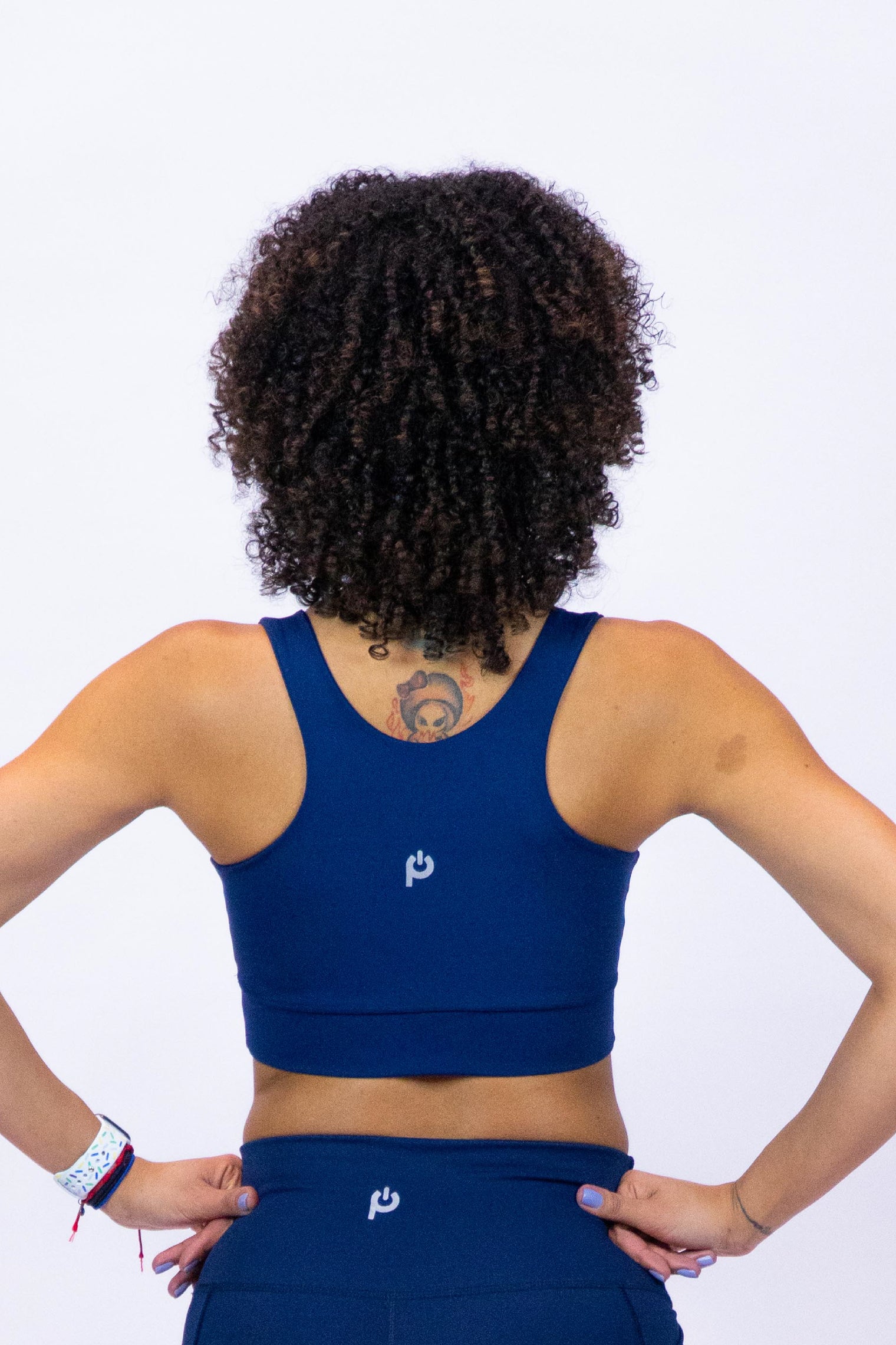 Comfort Sports Bra Solid Navy