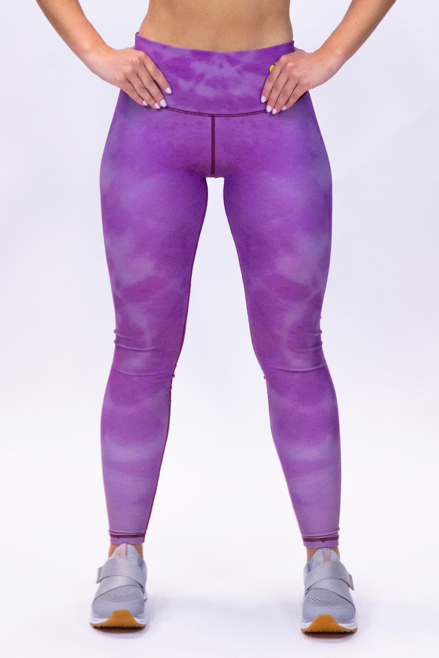 Performance High Waist Leggings Tie Dye Sangria