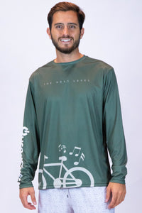 Men's UPF 50+ Long Sleeve Green