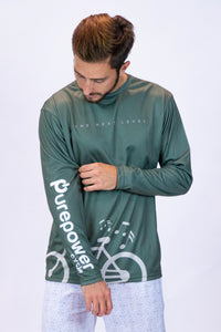 Men's UPF 50+ Long Sleeve Green