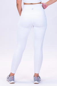 Comfort High Waist Legging Solid White