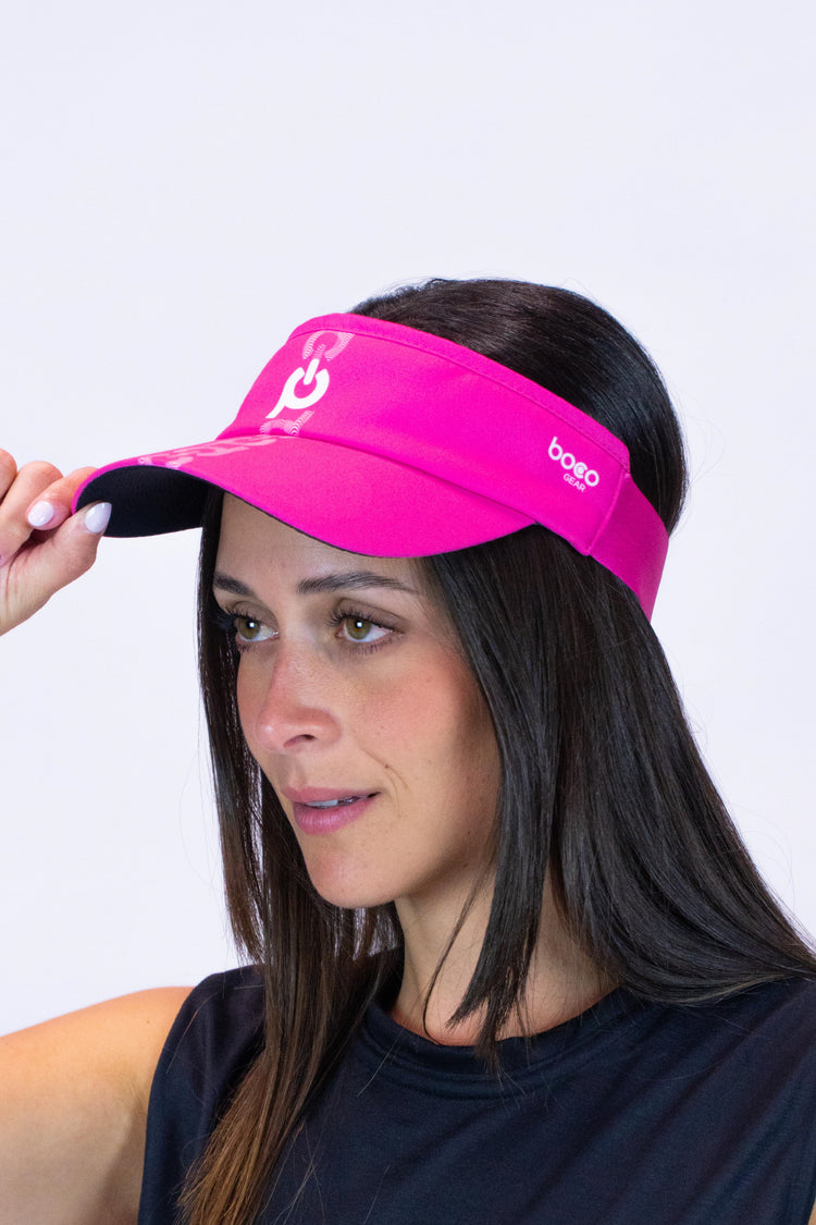 Purepower Visor - Pink Chain P
