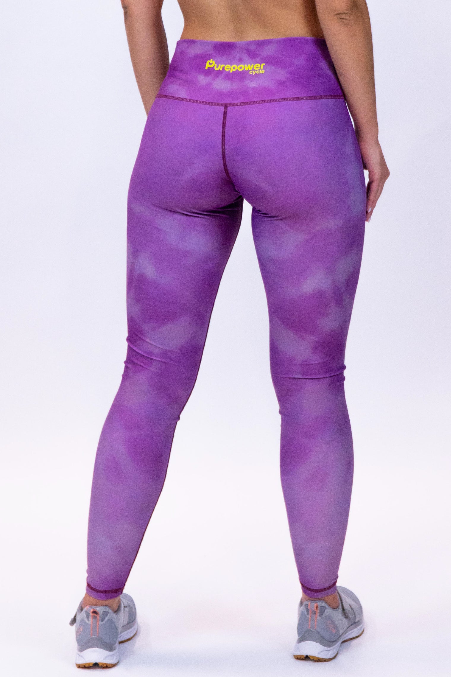 Performance High Waist Leggings Tie Dye Sangria