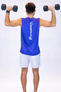 Men's Light Sleeveless Tee Purple