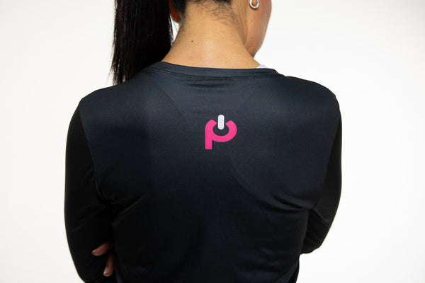 🚲 PurePower Cycle | Women's Black Jersey cycling shirt | Price 2021
