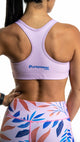 🚲 PurePower Cycle | Women's Flora Pink Sports Bra | Best price 2021