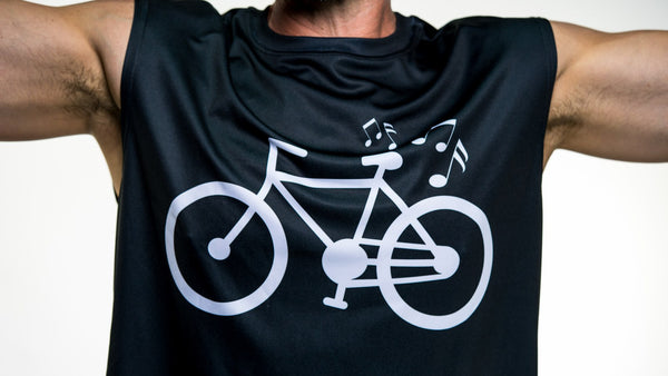 🚲 PurePower Cycle | Black Men's T-shirt Sleeveless | Best price 2021