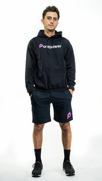 🚲 PurePower Cycle | Men's Black Hoodie | Best price 2021